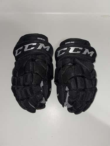 Black Senior CCM HG12 14" Pro Stock Gloves