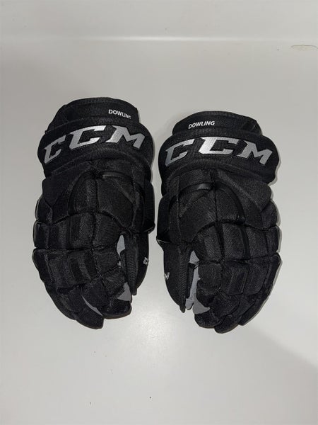 Black Senior CCM HG12 14" Pro Stock Gloves