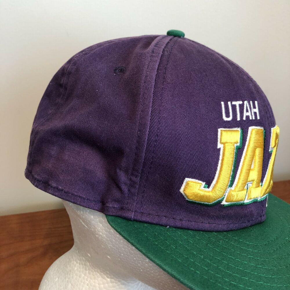 Utah Jazz Hat Snapback Cap Purple NBA 