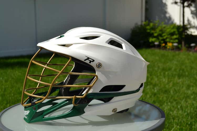 White Used Adult Player's Cascade R Helmet