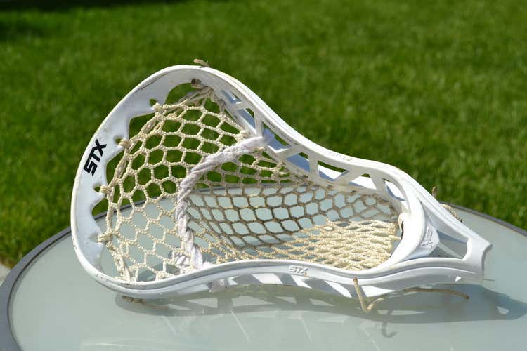 White Used Defense STX Strung X10 Head