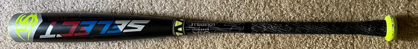 Used Kid Pitch (9YO-13YO) 2019 Louisville Slugger Composite Select 719 Bat (-8) 23 oz 31"