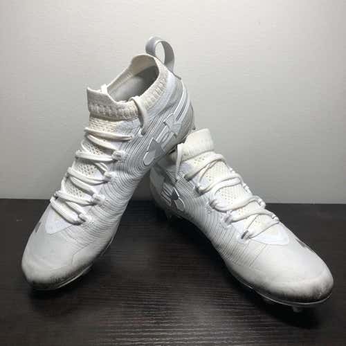 White Unisex Size 9.5 (Women's 10.5) Under Armour