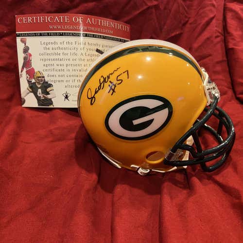 Green Bay Packers Signed / Autographed NFL Riddell Mini-Helmet * Jamari Lattimore & Sean Richardson