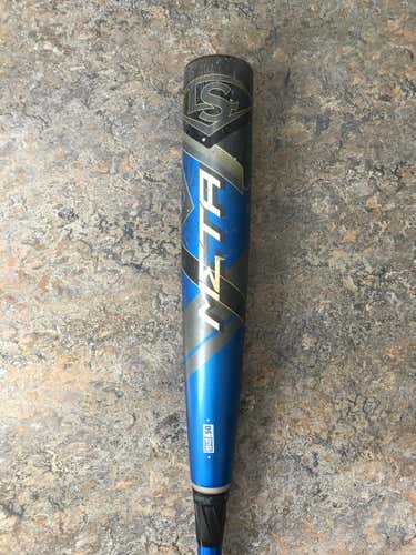 Used High School/College BBCOR Certified 2020 Louisville Slugger Composite Meta Bat (-3) 28 oz 31"