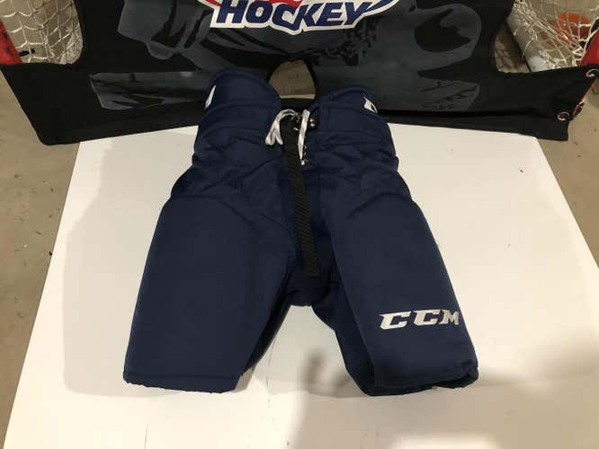 Blue Used Senior Large CCM HP32 Hockey Pants