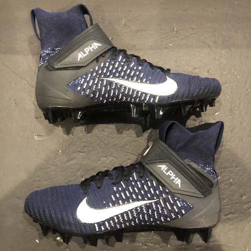 Nike Alpha Menace Elite 2 FlyKnit “Midnight Navy” Football Cleats Size 11.5