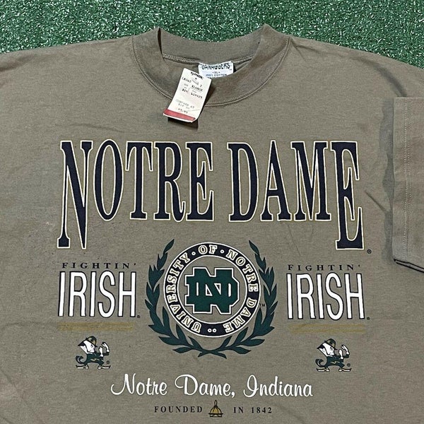 Notre Dame Irish T Mens XL Adult NCAA University College Vintage NWT | SidelineSwap