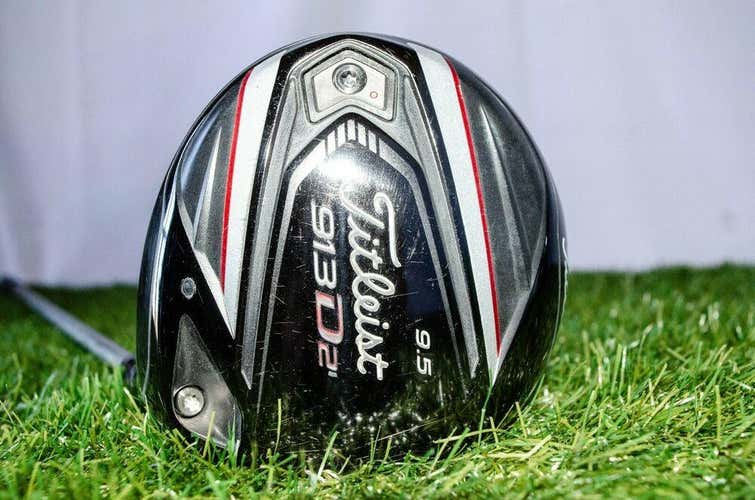 Titleist	913D3	9.5 Driver	Right Handed	45"	Graphite	Stiff	New Grip