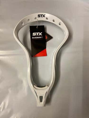 White New STX Unstrung Surgeon 500 Head