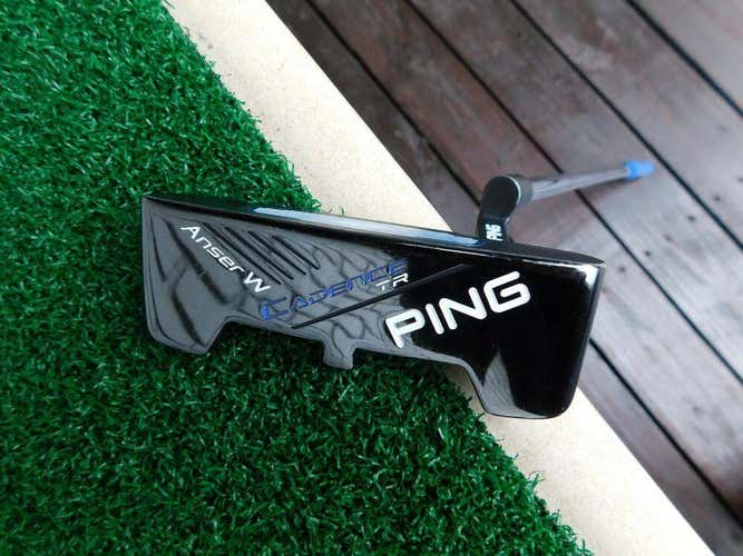 Ping Cadence TR Anser W Putter Black Dot, Slight Arc - 35"
