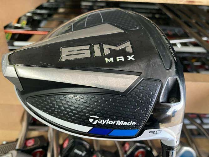 TaylorMade Sim Max 9* Driver with Even Flow Project X 6.0 Stiff Flex 1204