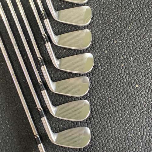 Men's Left Hand R7 Stiff Flex Steel Shaft Iron Set