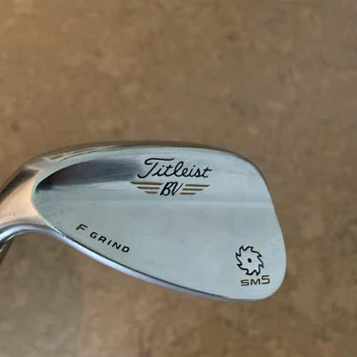 Men's Left Hand BV SM5 Regular Flex Steel Shaft Wedge