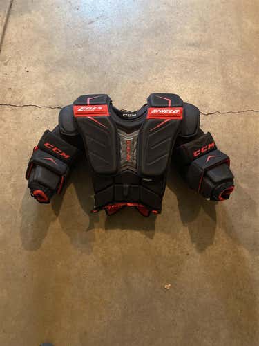 Senior Large CCM Extreme Flex Shield Pro Chest and Arm Protector Goalie Chest Protector