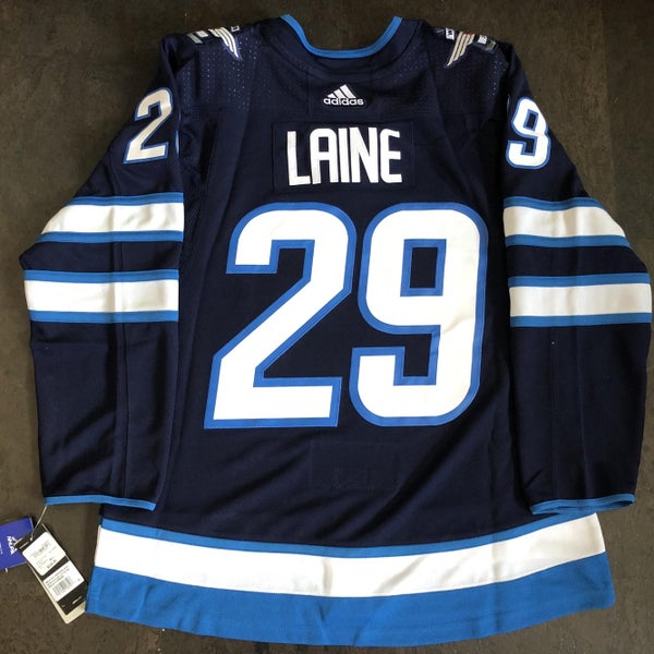 NWT Adidas AdiZero Winnipeg Jets LAINE Home Jersey Sz 50