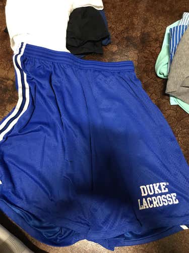 Duke Lacrosse Blue Adult Medium/Large  Shorts