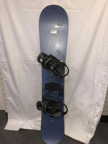 Used Burton A 55 155 Cm Snowboard Womens Combo