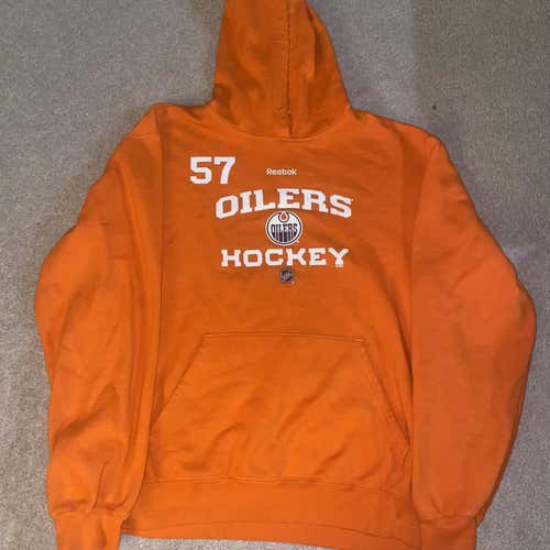 Edmonton Oilers Orange XL Reebok Hoody
