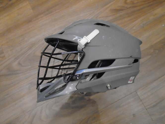 Gray Adult Used Player's Cascade R Helmet