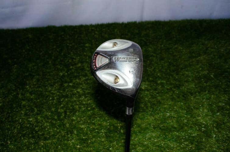 Warrior 	Extreme Weighting Fairway	15 Degree 3 Wood	Right Handed	44"	Graphite	Re