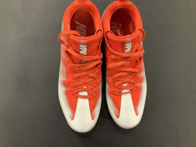 Orange Used Adult Men's Size 8.0 (Women's 9.0) Molded Cleats Nike Low Cut
