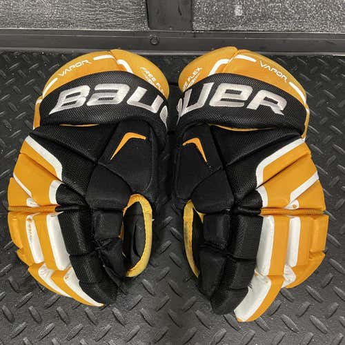 Gold Senior Bauer Vapor X100 Limited Edition • 14" Gloves