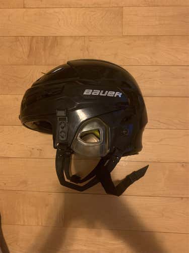 Black Used Medium Bauer Re-Akt  Helmet