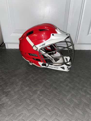 Red Used Player's Cascade CPV-R Helmet