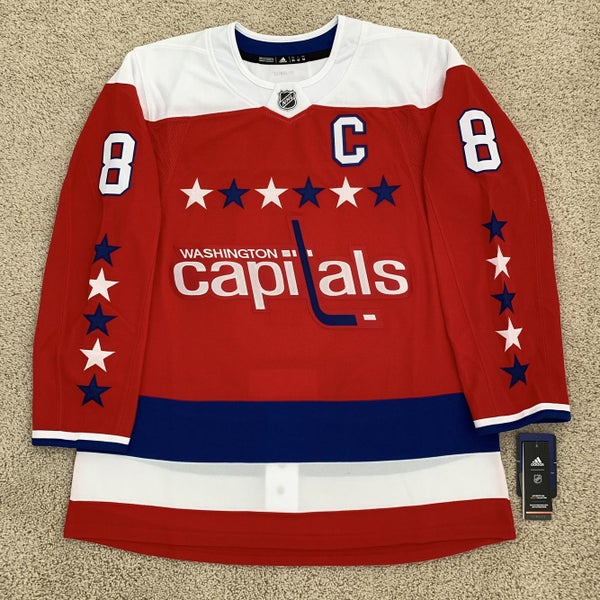 Men's Washington Capitals Alexander Ovechkin adidas Red Alternate Authentic  Player Jersey
