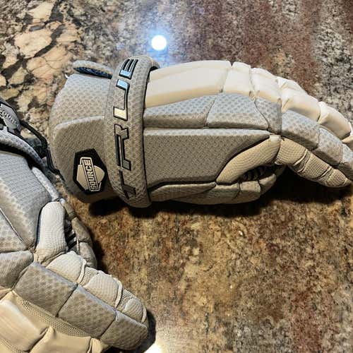Gray New Player's True 13" Lacrosse Gloves