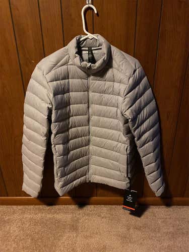 Silver New Large Lululemon Jacket