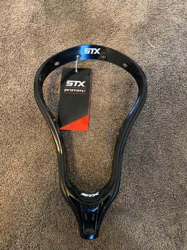 Black New Unstrung Proton U Head (x3)