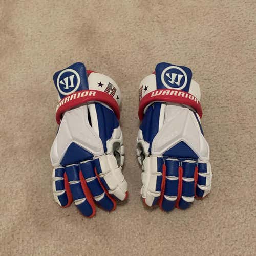 Used Hofstra Military Appreciation Warrior Evo Pro 13" Lacrosse Gloves