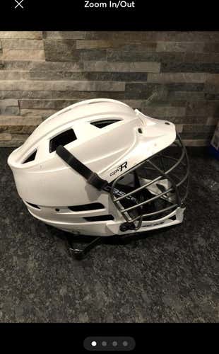 White Youth Player's Cascade CPV-R Helmet