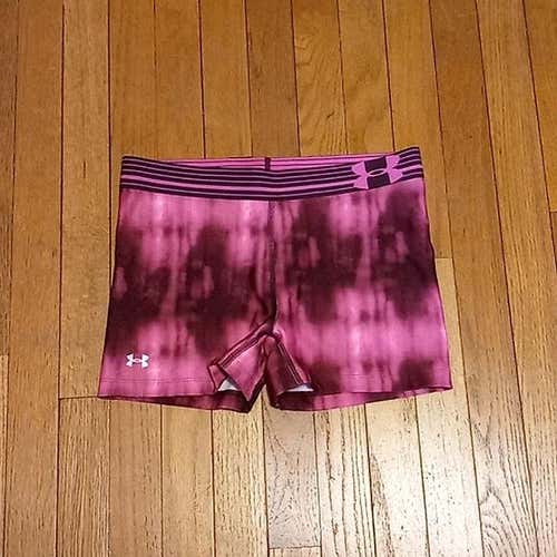 UNDER ARMOUR COMPRESSION SHORTS WOMENS L LIKE NEW