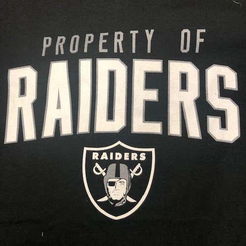 Raiders Black New Adult Men's Large Reebok Shirt