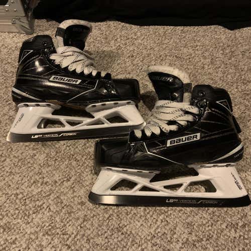 Senior Bauer Supreme 1S Regular Width  Size 7.5 Hockey Goalie Skates