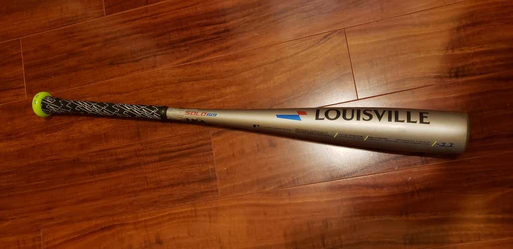 Used Kid Pitch (9YO-13YO) 2019 Louisville Slugger Alloy Solo 619 Bat (-11) 18 oz 29"
