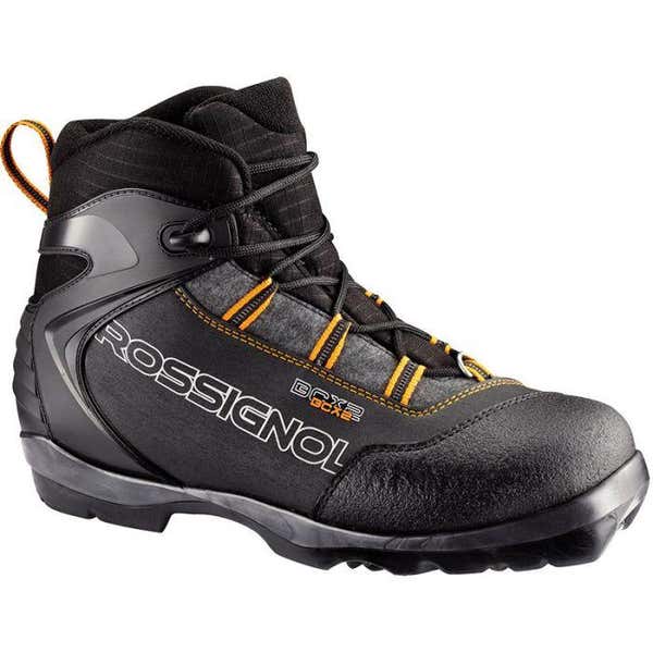 Rossignol BC X-2 Cross Country Ski Boots - 48 Rossignol BC X2 Nordic Ski Boots NIB Sz 48 US 13.5 NNN Back  main image 3