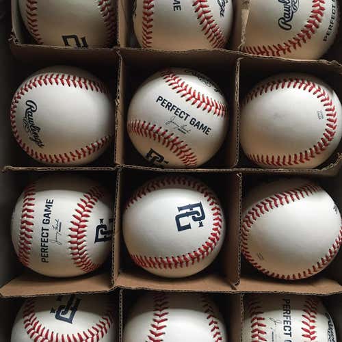New Rawlings 12 Pack (1 Dozen) Baseballs