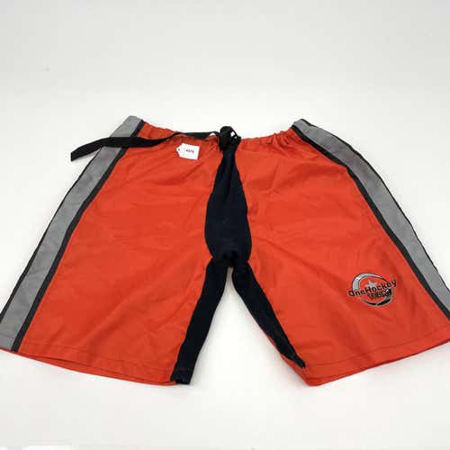 Used | Orange Adult Medium "One Hockey Team" Hockey Shell | #A276