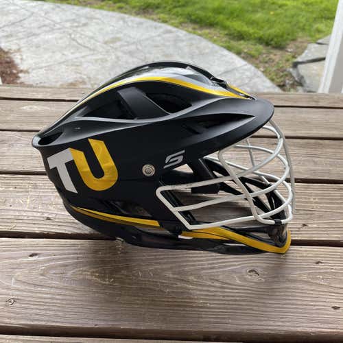 Towson Game Used Cascade S Helmet