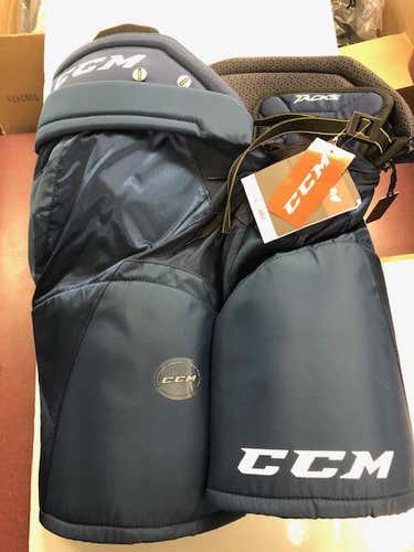 New Senior MED, LARGE, XL CCM Tacks 5092 Hockey Pants / NAVY