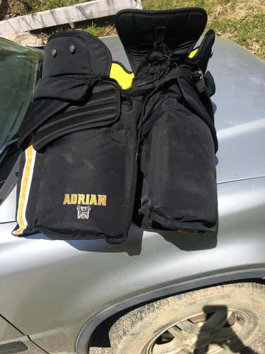 Black Used Senior Warrior Goalie Pants