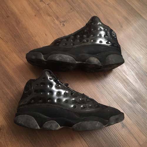 Jordan Black Cap And Gown Air Jordan Shoe Sneakers Sz 10