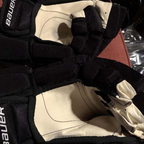 Black Senior Bauer Nexus 800 14"  Gloves