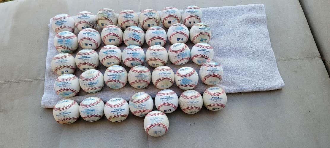 Used Rawlings Baseballs 36 Pack (3 Dozen)