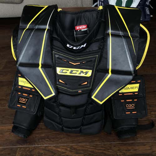 WHL Pro Stock CCM Premier 2 Chest Protector - Size large