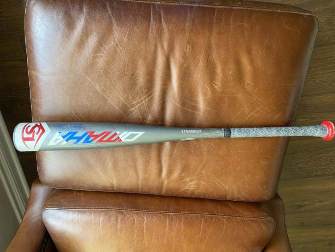 Used Kid Pitch (9YO-13YO) USSSA Certified 2019 Louisville Slugger Alloy Omaha Bat (-10) 20 oz 30"